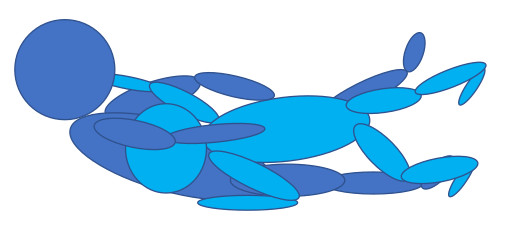 two boys wrestling
