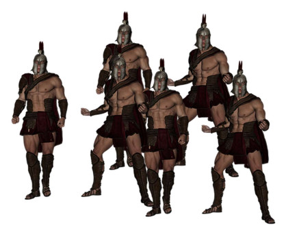 Roman soldiers
