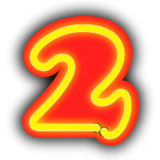 Neon Numerals-2