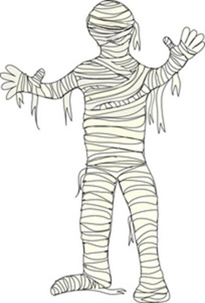 a mummy